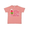 thumbnail image 1 of Inktastic I Love Ketchup from My Head Tomatoes Boys or Girls Toddler T-Shirt, 1 of 5