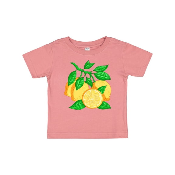 Inktastic I Love Lemons with Lemon Tree Branch Illustration Boys or Girls Baby T-Shirt