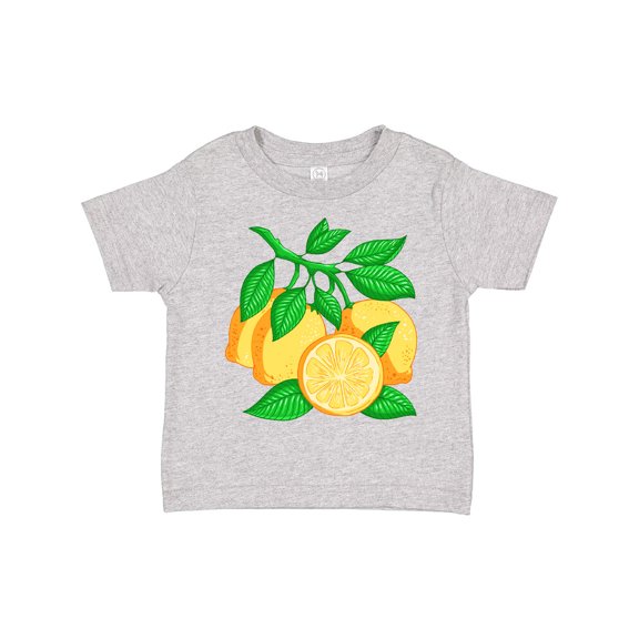 Inktastic I Love Lemons with Lemon Tree Branch Illustration Boys or Girls Toddler T-Shirt
