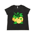 thumbnail image 1 of Inktastic I Love Lemons with Lemon Tree Branch Illustration Women's Plus Size T-Shirt, 1 of 5