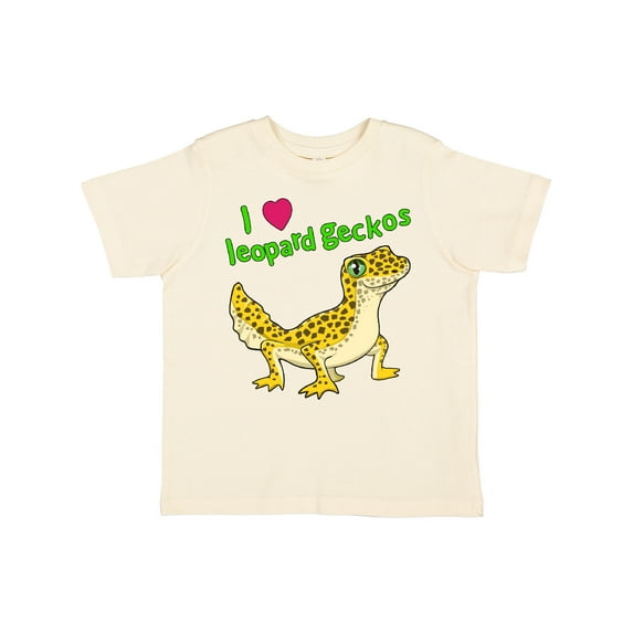Inktastic I Love Leopard Geckos Boys or Girls Toddler T-Shirt