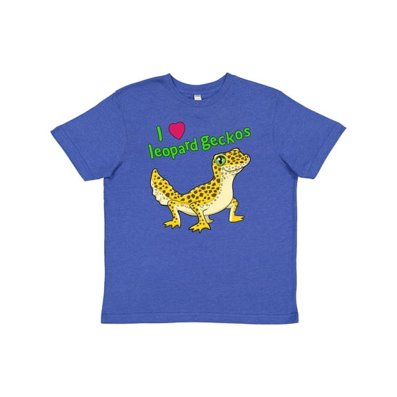 Inktastic I Love Leopard Geckos Youth T-Shirt