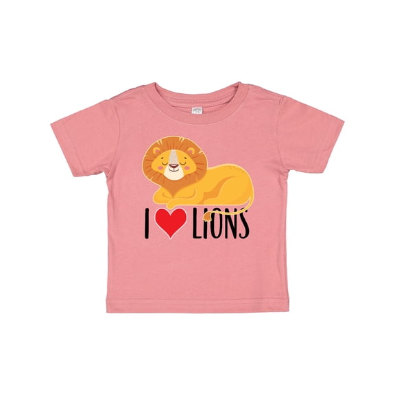 Inktastic I Love Lions Boys or Girls Baby T-Shirt