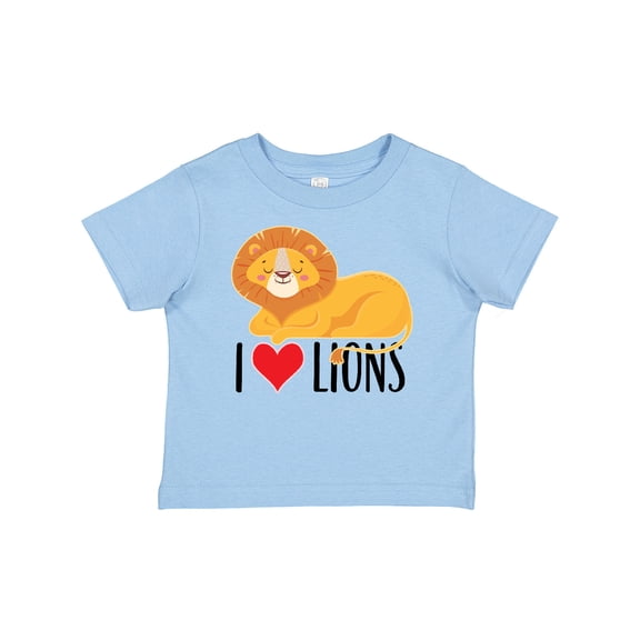 Inktastic I Love Lions Boys or Girls Baby T-Shirt