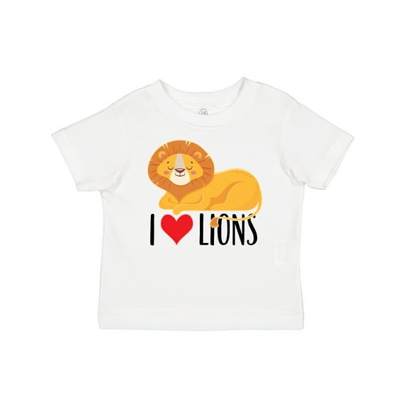 Inktastic I Love Lions Boys or Girls Baby T-Shirt