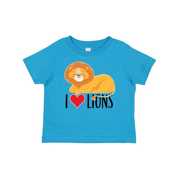 Inktastic I Love Lions Boys or Girls Baby T-Shirt