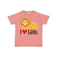 thumbnail image 1 of Inktastic I Love Lions Boys or Girls Toddler T-Shirt, 1 of 5