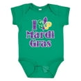 thumbnail image 1 of Inktastic I Love Mardi Gras Boys or Girls Baby Bodysuit, 1 of 5