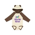 thumbnail image 1 of Inktastic I Love Mardi Gras Boys or Girls Long Sleeve Baby Bodysuit, 1 of 5