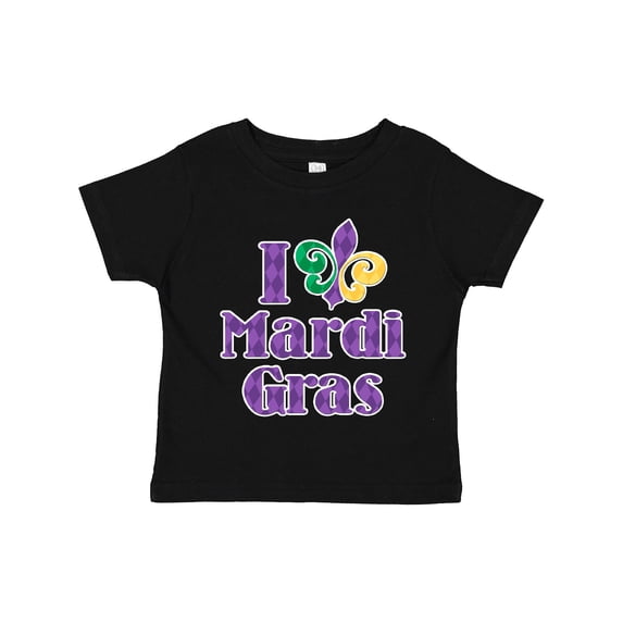 Inktastic I Love Mardi Gras Boys or Girls Toddler T-Shirt
