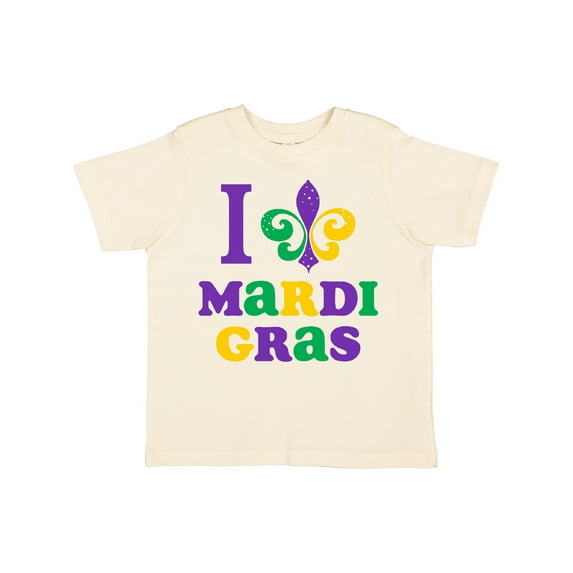 Inktastic I Love Mardi Gras Boys or Girls Toddler T-Shirt
