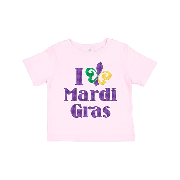 Inktastic I Love Mardi Gras Boys or Girls Toddler T-Shirt