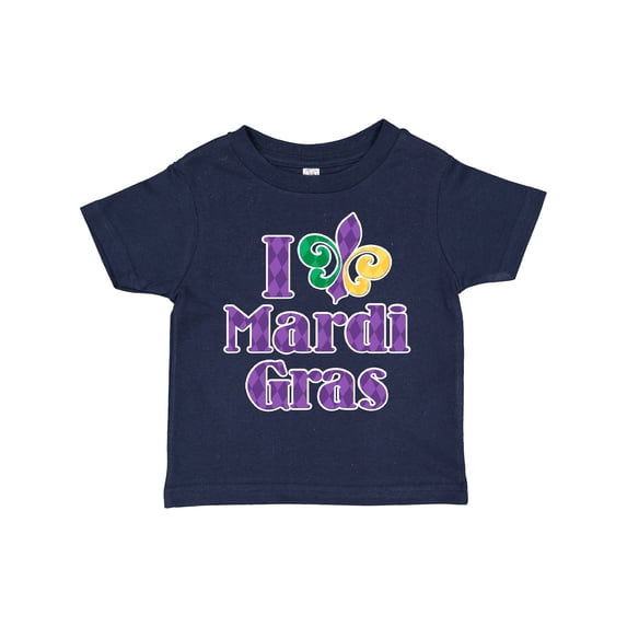 Inktastic I Love Mardi Gras Boys or Girls Toddler T-Shirt