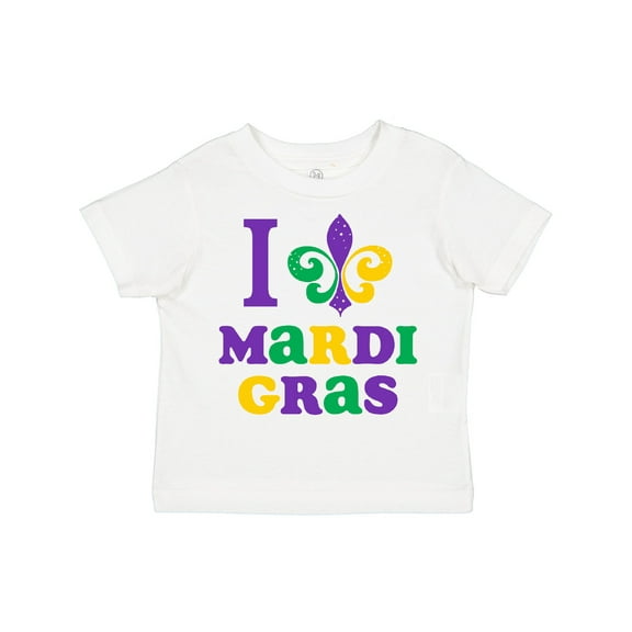 Inktastic I Love Mardi Gras Boys or Girls Toddler T-Shirt