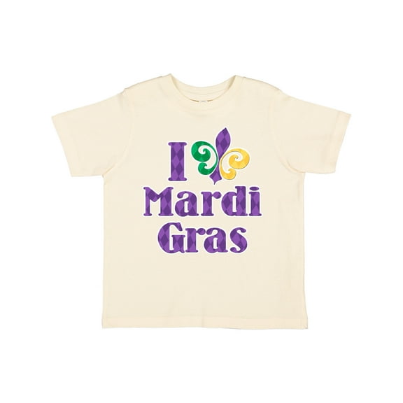 Inktastic I Love Mardi Gras Boys or Girls Toddler T-Shirt