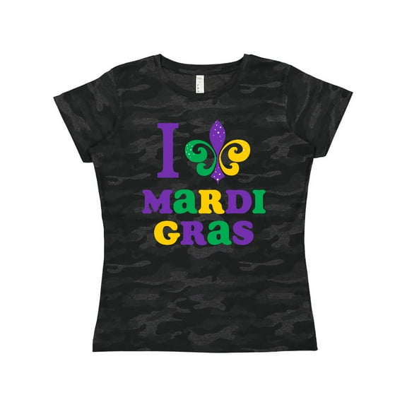 Inktastic I Love Mardi Gras Women's T-Shirt