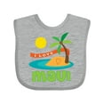 thumbnail image 1 of Inktastic I Love Maui Boys or Girls Baby Bib, 1 of 4