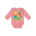 thumbnail image 1 of Inktastic I Love Maui Boys or Girls Long Sleeve Baby Bodysuit, 1 of 5