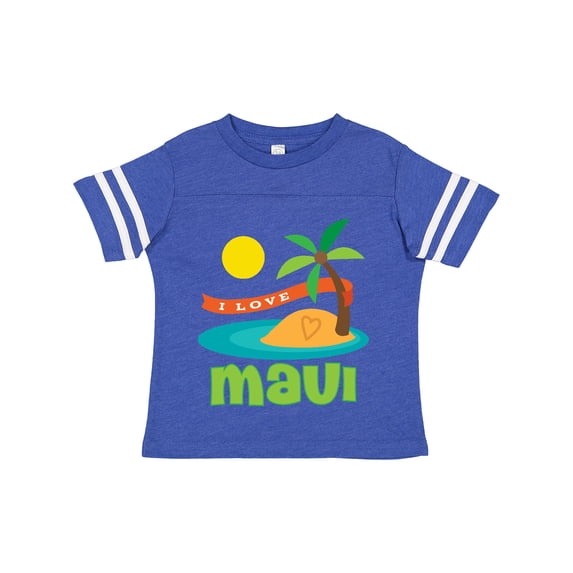 Inktastic I Love Maui Boys or Girls Toddler T-Shirt