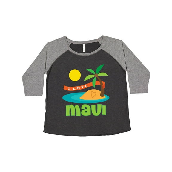 Inktastic I Love Maui Women's Plus Size T-Shirt