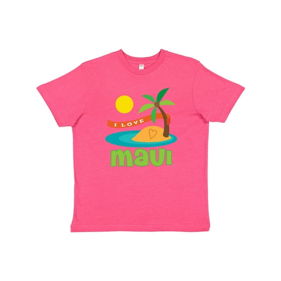 Inktastic I Love Maui Youth T-Shirt