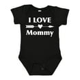 thumbnail image 1 of Inktastic I Love Mommy Boys or Girls Baby Bodysuit, 1 of 5
