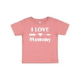 thumbnail image 1 of Inktastic I Love Mommy Boys or Girls Baby T-Shirt, 1 of 5