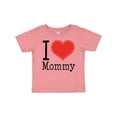 thumbnail image 1 of Inktastic I Love Mommy Heart Boys or Girls Baby T-Shirt, 1 of 5