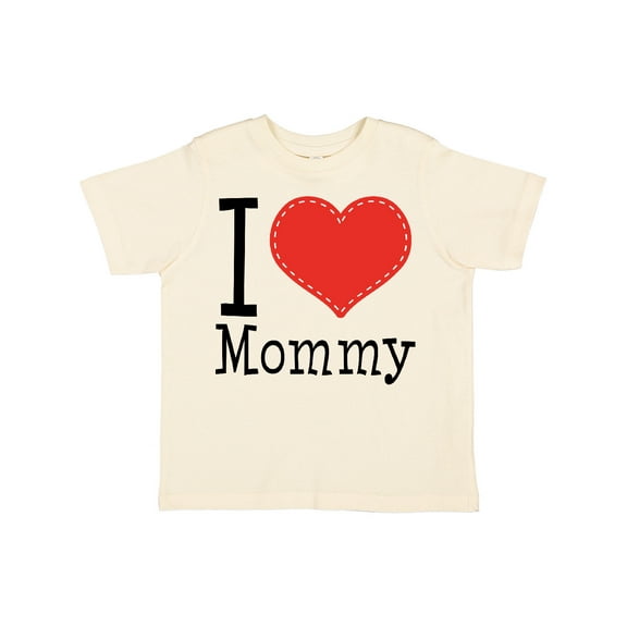 Inktastic I Love Mommy Heart Boys or Girls Toddler T-Shirt