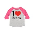 thumbnail image 1 of Inktastic I Love Mommy Heart Boys or Girls Toddler T-Shirt, 1 of 5
