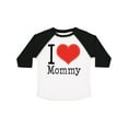 thumbnail image 1 of Inktastic I Love Mommy Heart Boys or Girls Toddler T-Shirt, 1 of 5