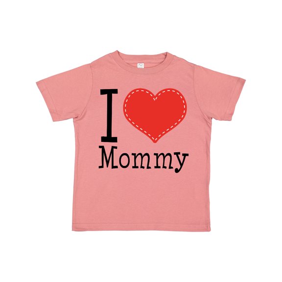 Inktastic I Love Mommy Heart Boys or Girls Toddler T-Shirt