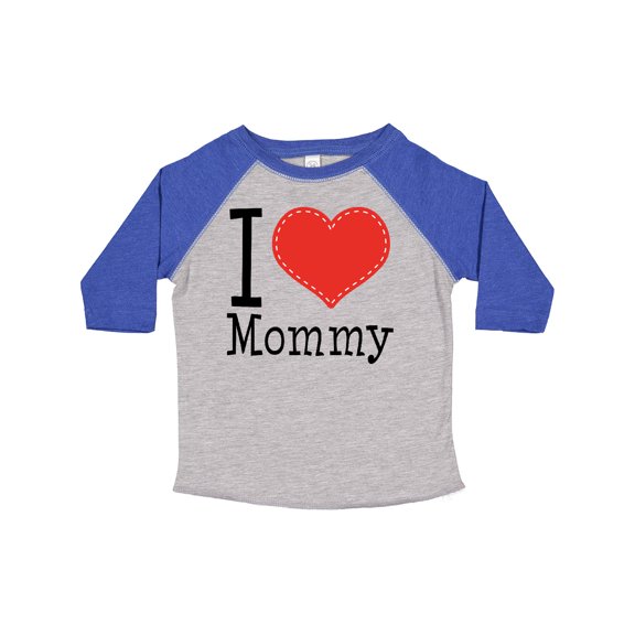 Inktastic I Love Mommy Heart Boys or Girls Toddler T-Shirt