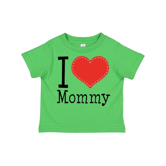 Inktastic I Love Mommy Heart Boys or Girls Toddler T-Shirt