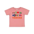 thumbnail image 1 of Inktastic I Love Monster Trucks Boys or Girls Baby T-Shirt, 1 of 5
