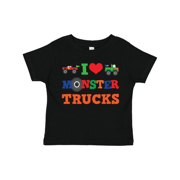 Inktastic I Love Trucks Boys or Girls Toddler T-Shirt