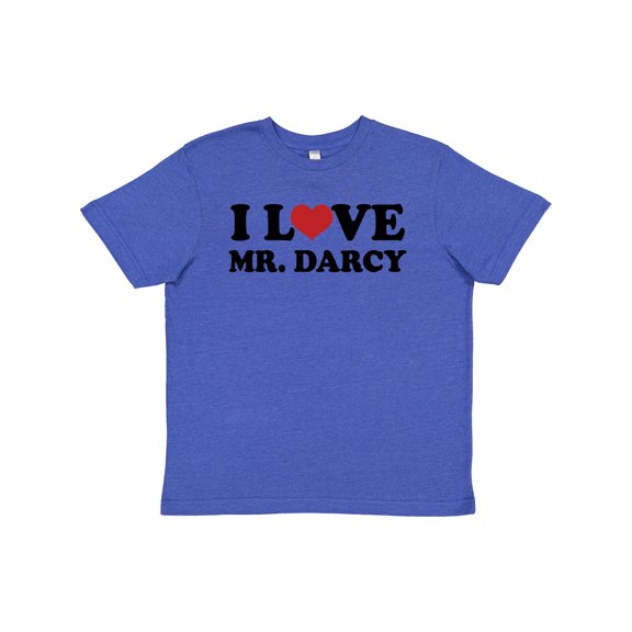 Inktastic I Love Mr Darcy Youth T-Shirt