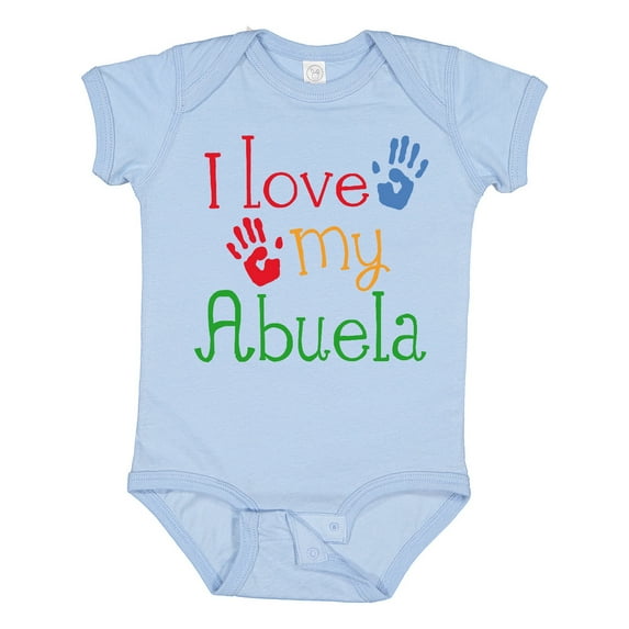 Inktastic I Love My Abuela Boys or Girls Baby Bodysuit