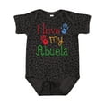 thumbnail image 1 of Inktastic I Love My Abuela Boys or Girls Baby Bodysuit, 1 of 5