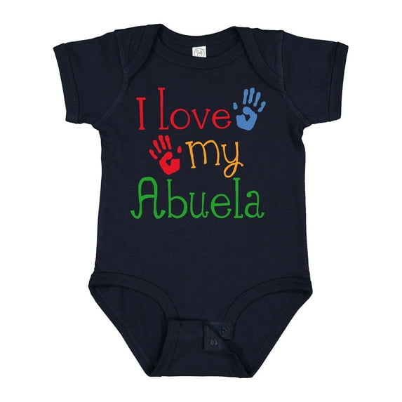 Inktastic I Love My Abuela Boys or Girls Baby Bodysuit