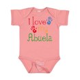 thumbnail image 1 of Inktastic I Love My Abuela Gift Baby Boy or Baby Girl Bodysuit, 1 of 4