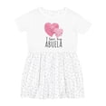 thumbnail image 1 of Inktastic I Love My Abuela Girls Toddler Dress, 1 of 5