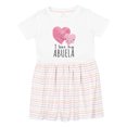 thumbnail image 1 of Inktastic I Love My Abuela Girls Toddler Dress, 1 of 5