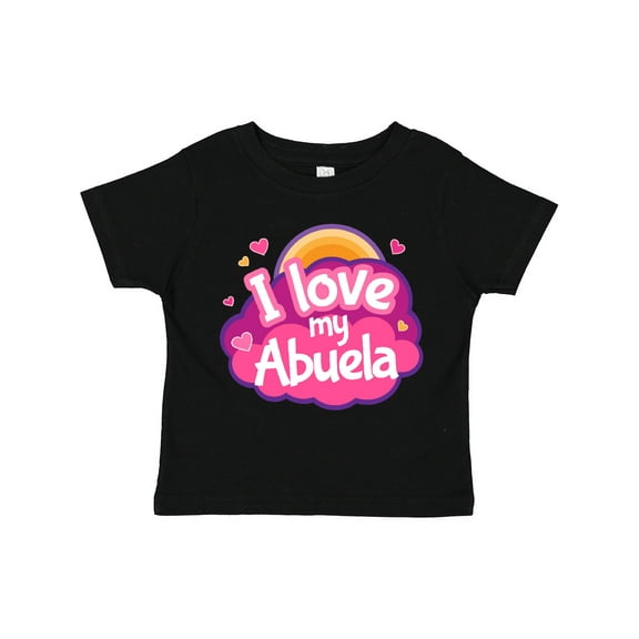 Inktastic I Love My Abuela Girls Toddler T-Shirt