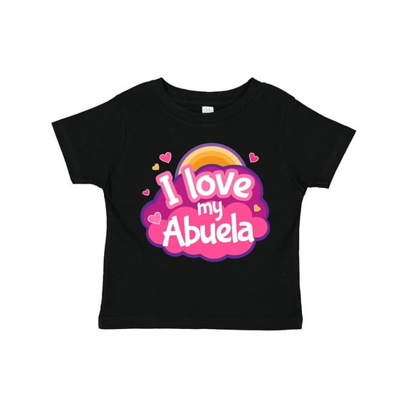 Inktastic I Love My Abuela Girls Toddler T-Shirt