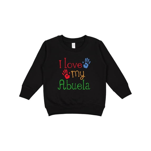Inktastic I Love My Abuela Toddler Sweatshirt