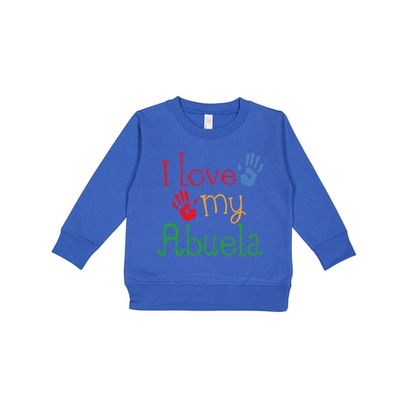 Inktastic I Love My Abuela Toddler Sweatshirt