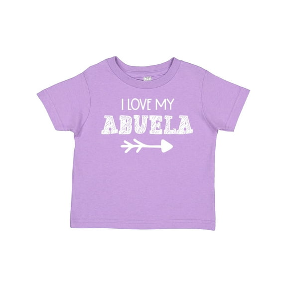 Inktastic I Love My Abuela with Arrow Boys or Girls Toddler T-Shirt