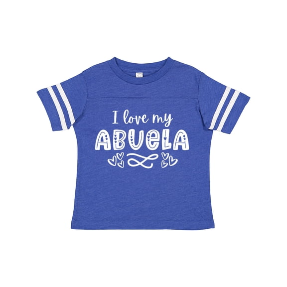Inktastic I Love My Abuela with Hearts Boys or Girls Toddler T-Shirt