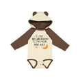 thumbnail image 1 of Inktastic I Love My Abuelito To The Moon and Back Boys or Girls Long Sleeve Baby Bodysuit, 1 of 5
